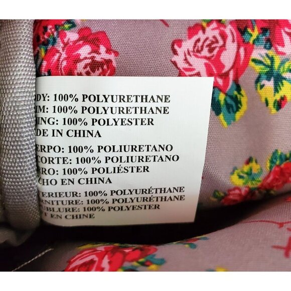 Betsey Johnson Puppy Dog Mini Backpack & Wallet Set Floral Print NWOT - Picture 4 of 10